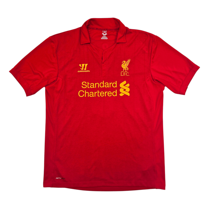 2012/13 Liverpool Home Football Shirt (XL) Warrior 8 Gerrard - Football Finery - FF304672