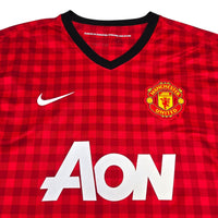 2012/13 Manchester United Home Football Shirt (2XL) Nike 20 v. Persie - Football Finery - FF306634