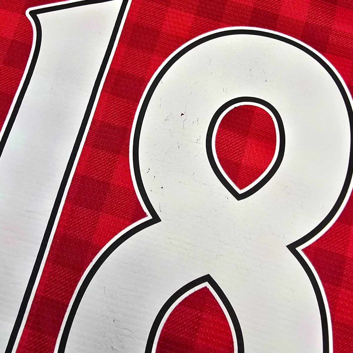 2012/13 Manchester United Home Football Shirt (L) Nike 18 Young - Football Finery - FF304681