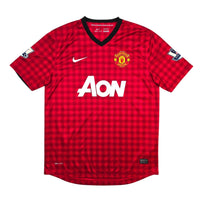 2012/13 Manchester United Home Football Shirt (L) Nike 18 Young - Football Finery - FF304681