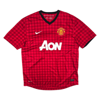 2012/13 Manchester United Home Football Shirt (XL) Nike 10 Rooney - Football Finery - FF301089