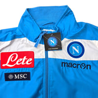 2012/13 Napoli Training Jacket (L) Macron (BNWTs) - Football Finery - FF308182