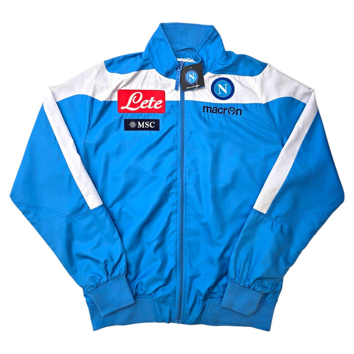 2012/13 Napoli Training Jacket (L) Macron (BNWTs) - Football Finery - FF308182