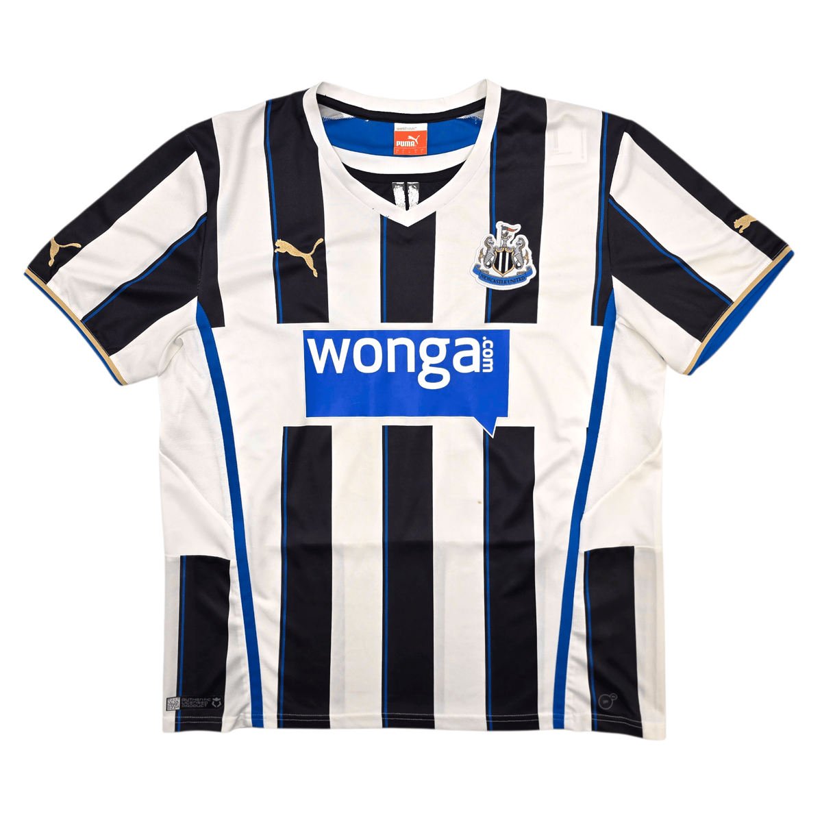 2012/13 Newcastle United Home Football Shirt (L) Puma 10 Ben Arfa - Football Finery - FF302451