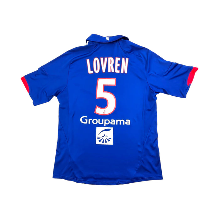 2012/13 Olympique Lyonnais Away Football Shirt (L) Adidas #5 Lovren - Football Finery - FF203590