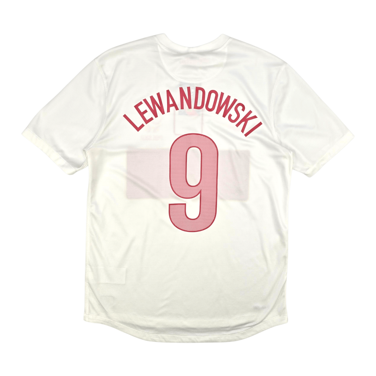 2012/13 Poland Home Football Shirt (M) Nike 9 Lewandowski - Football Finery - FF302684