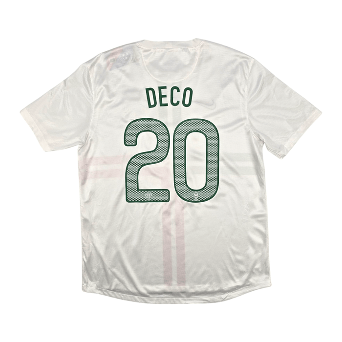 2012/13 Portugal Away Football Shirt (L) Nike #20 Deco - Football Finery - FF300364