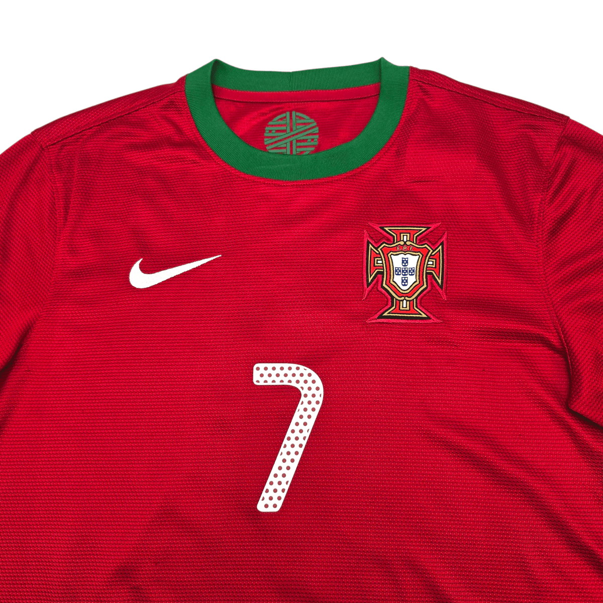 2012/13 Portugal Home Football Shirt (S) Nike 7 Ronaldo - Football Finery - FF301223