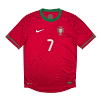2012/13 Portugal Home Football Shirt (S) Nike 7 Ronaldo - Football Finery - FF301223