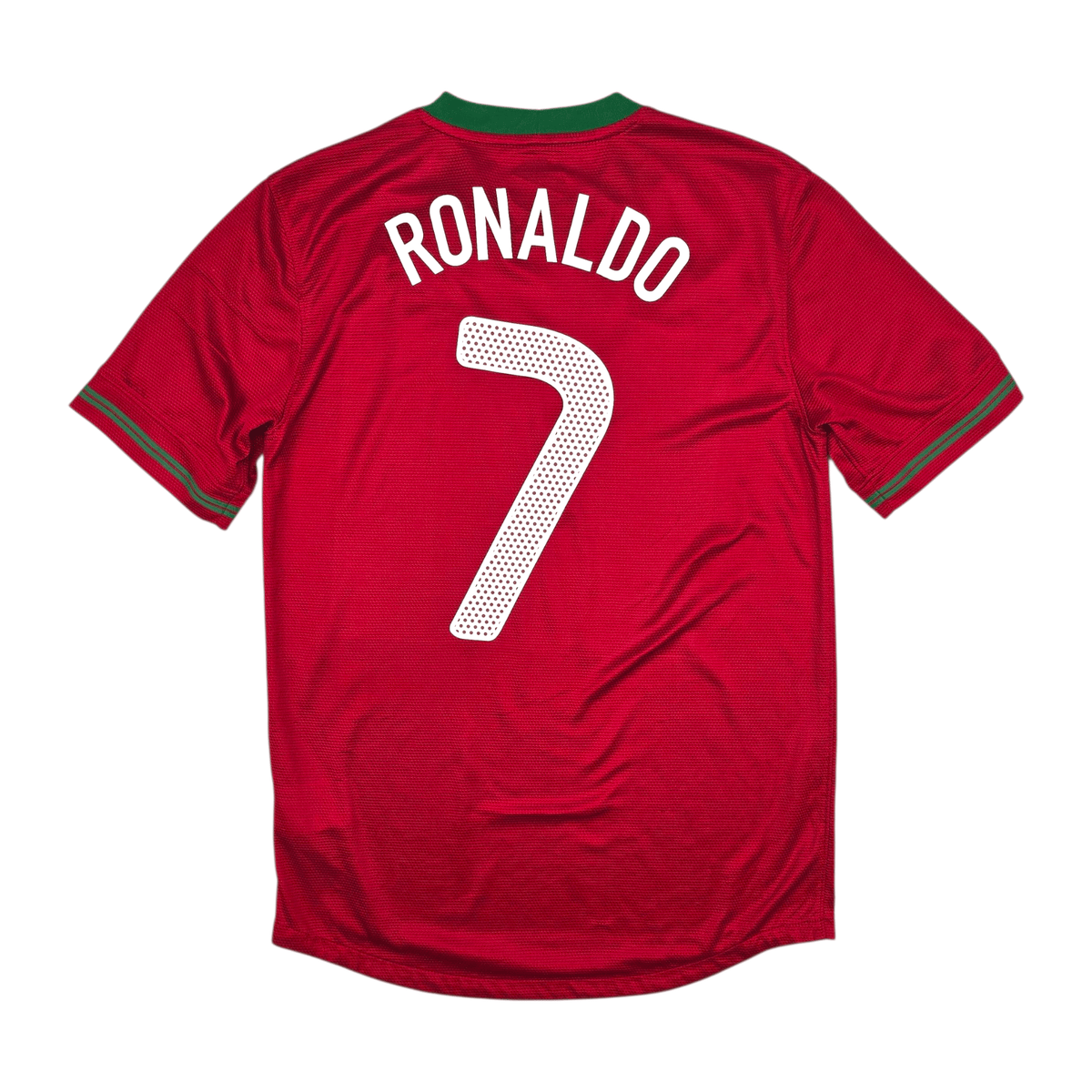 2012/13 Portugal Home Football Shirt (S) Nike 7 Ronaldo - Football Finery - FF301223