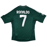 2012/13 Real Madrid Third Football Shirt (L) Adidas 7 Ronaldo - Football Finery - FF301358