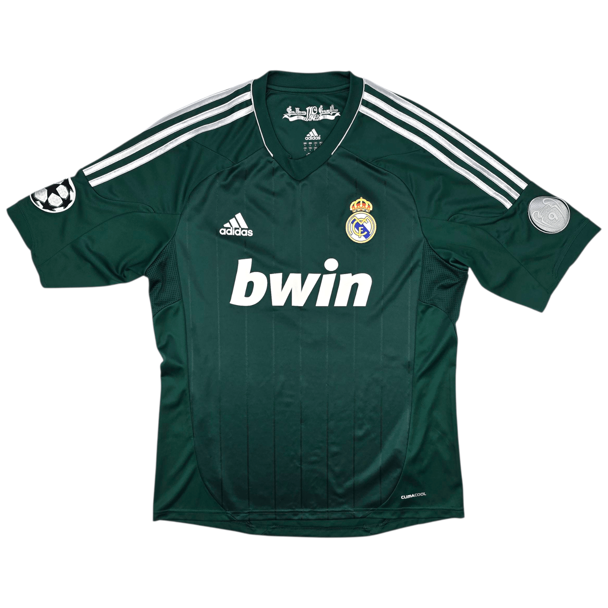 2012/13 Real Madrid Third Football Shirt (L) Adidas 7 Ronaldo - Football Finery - FF301358
