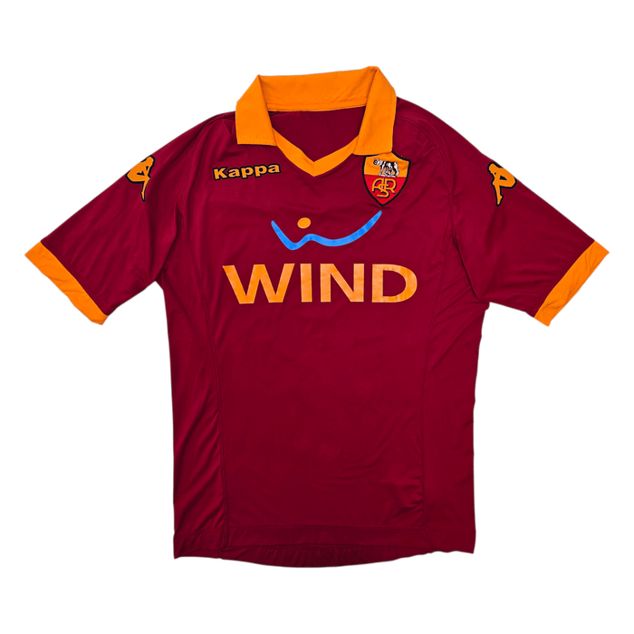 2012/13 Roma Home Football Shirt (L) Kappa 10 Totti - Football Finery - FF304089