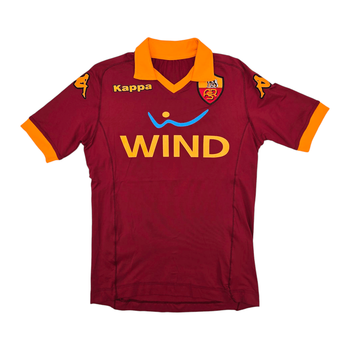 2012/13 Roma Home Football Shirt (S) Kappa 10 Totti - Football Finery - FF300637