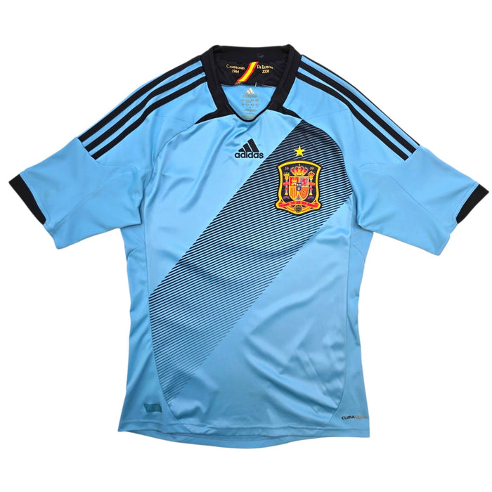 2012/13 Spain Away Football Shirt (M) Adidas - Football Finery - FF307680