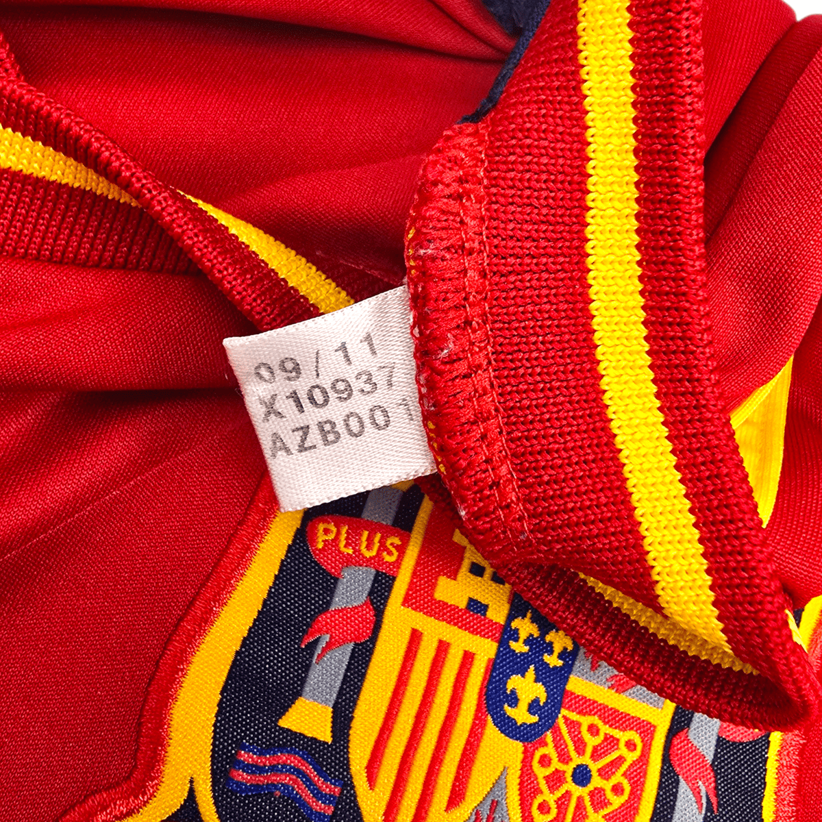 2012/13 Spain Home Football Shirt (L) Adidas - Football Finery - FF304403