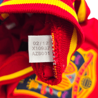 2012/13 Spain Home Football Shirt (M) Adidas 6 Iniesta - Football Finery - FF301026