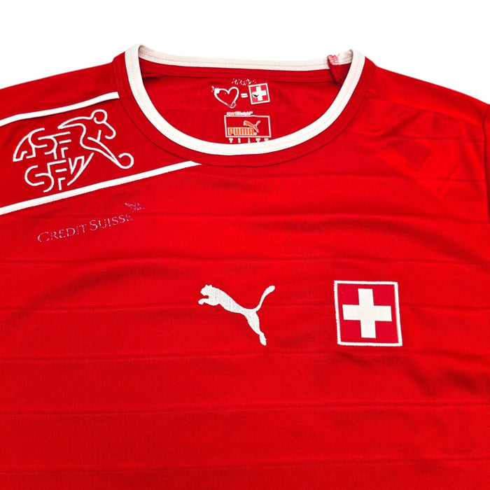 2012/13 Switzerland Home Football Shirt (S) Puma - Football Finery - FF304407