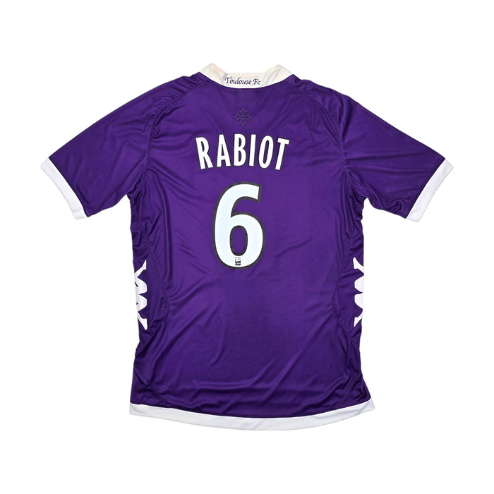 2012/13 Toulouse Home Football Shirt (XL) Kappa #6 Rabiot - Football Finery - FF203940