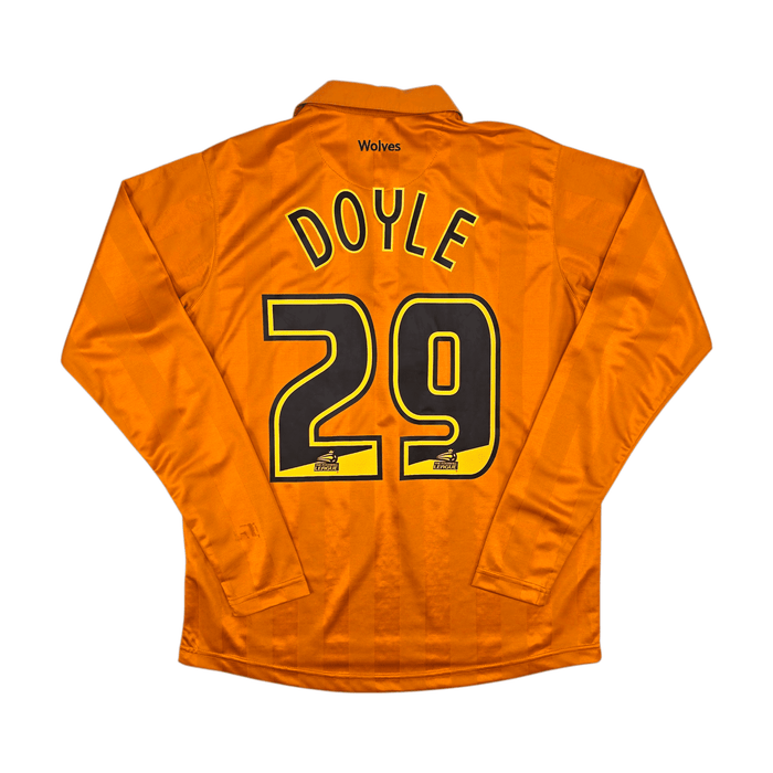 2012/13 Wolverhampton Wanderers Home Football Shirt (XS) Burrda 29 Doyle - Football Finery - FF300660
