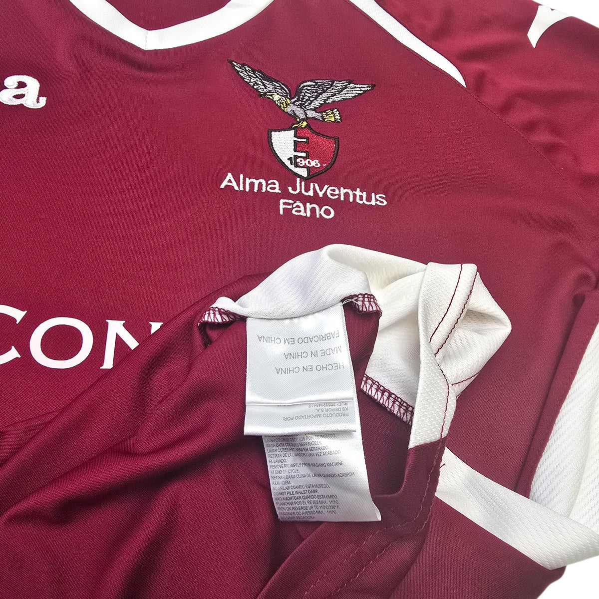 2012/14 Alma Juventus Fano Home Football Shirt (M) Joma - Football Finery - FF304903