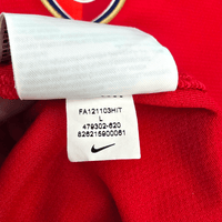 2012/14 Arsenal Home Football Shirt (L) Nike 11 Özil - Football Finery - FF301492