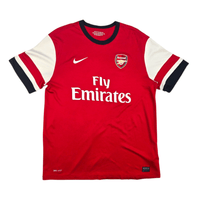 2012/14 Arsenal Home Football Shirt (L) Nike 14 Walcott - Football Finery - FF302736