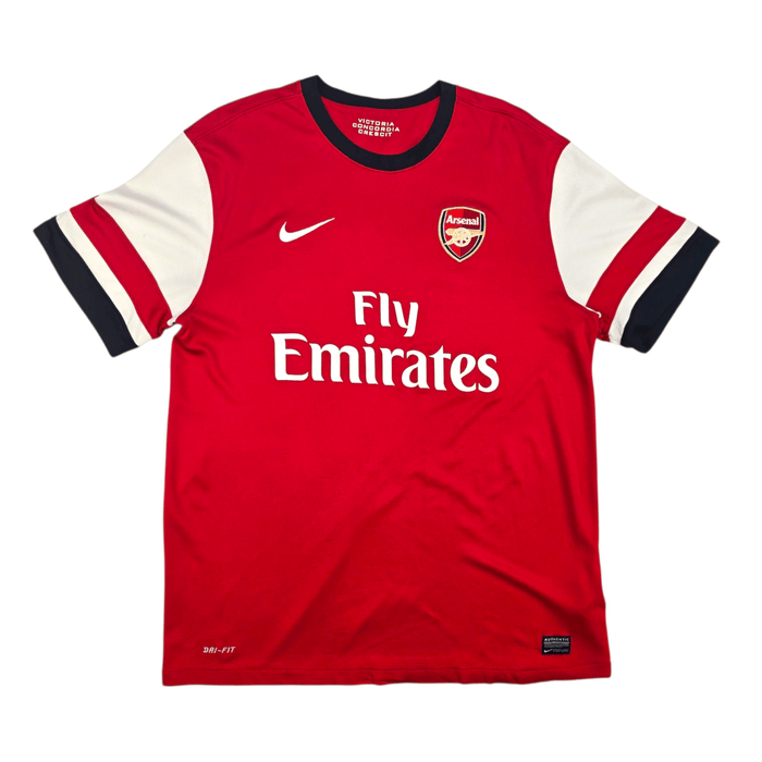 2012/14 Arsenal Home Football Shirt (L) Nike 14 Walcott - Football Finery - FF302736