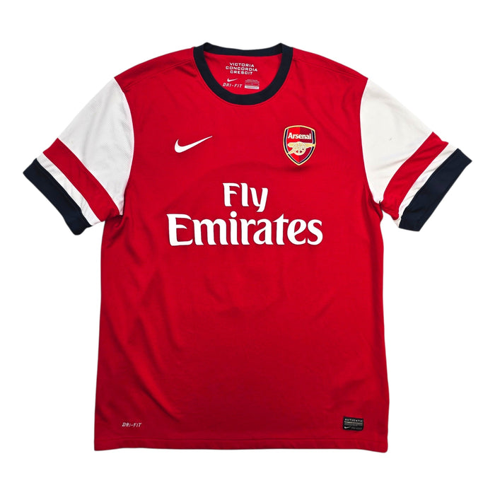 2012/14 Arsenal Home Football Shirt (L) Nike 8 Arteta - Football Finery - FF306905
