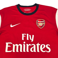 2012/14 Arsenal Home Football Shirt (M) Nike 9 Podolski - Football Finery - FF302760