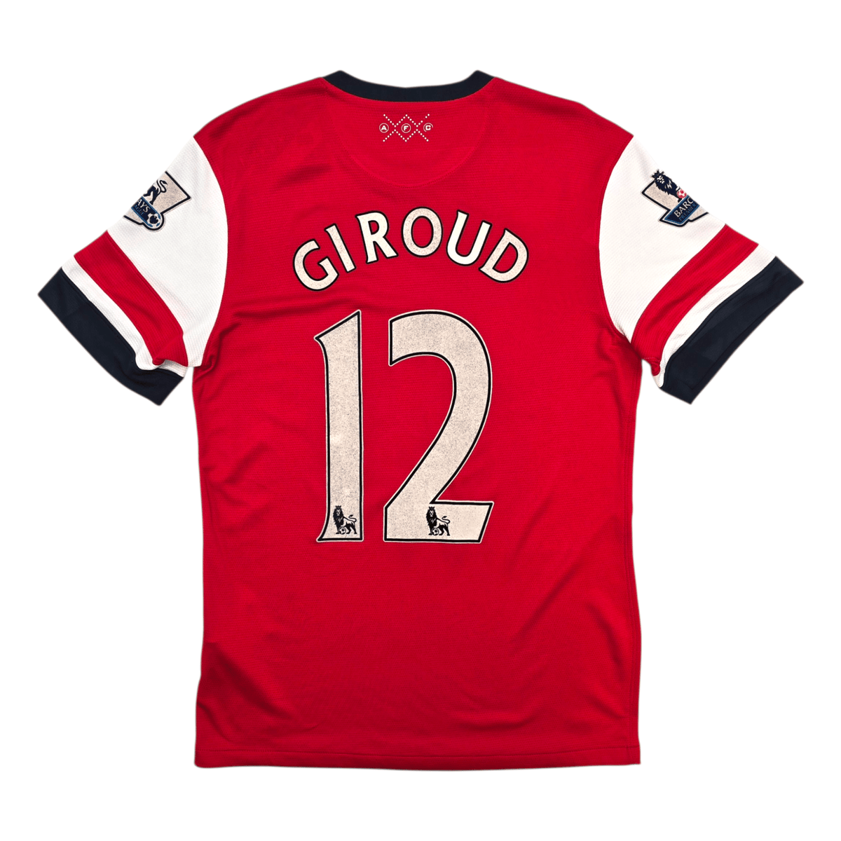 2012/14 Arsenal Home Football Shirt (S) Nike 12 Giroud - Football Finery - FF304588