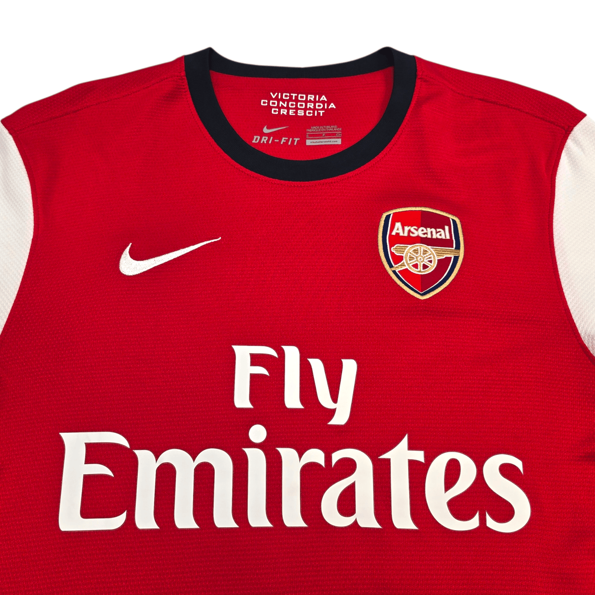 2012/14 Arsenal Home Football Shirt (S) Nike 12 Giroud - Football Finery - FF304588