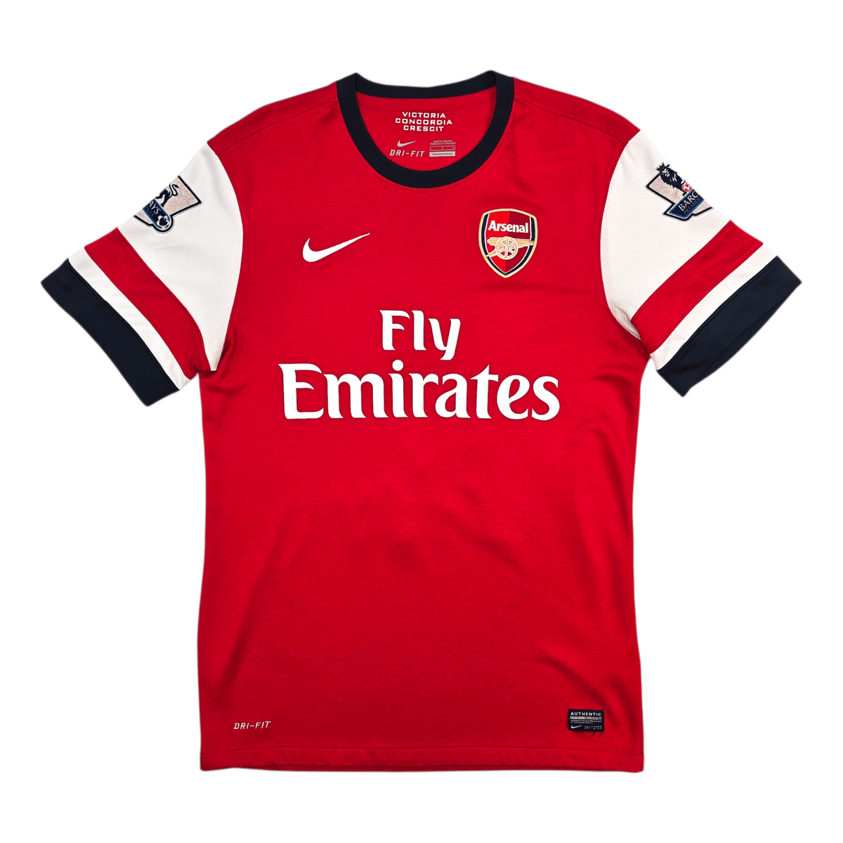 2012/14 Arsenal Home Football Shirt (S) Nike 12 Giroud - Football Finery - FF304588