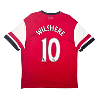2012/14 Arsenal Home Football Shirt (XL) Nike 10 Wilshere - Football Finery - FF302891