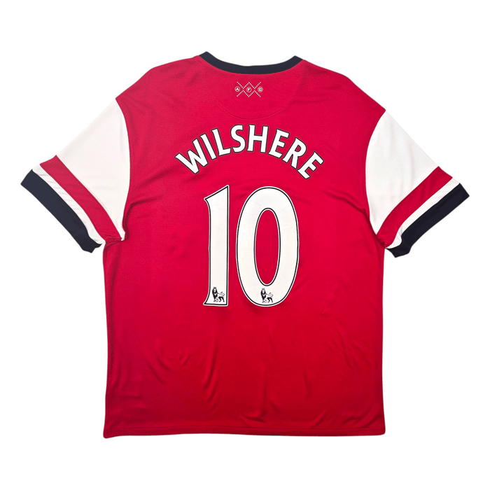 2012/14 Arsenal Home Football Shirt (XL) Nike 10 Wilshere - Football Finery - FF302891
