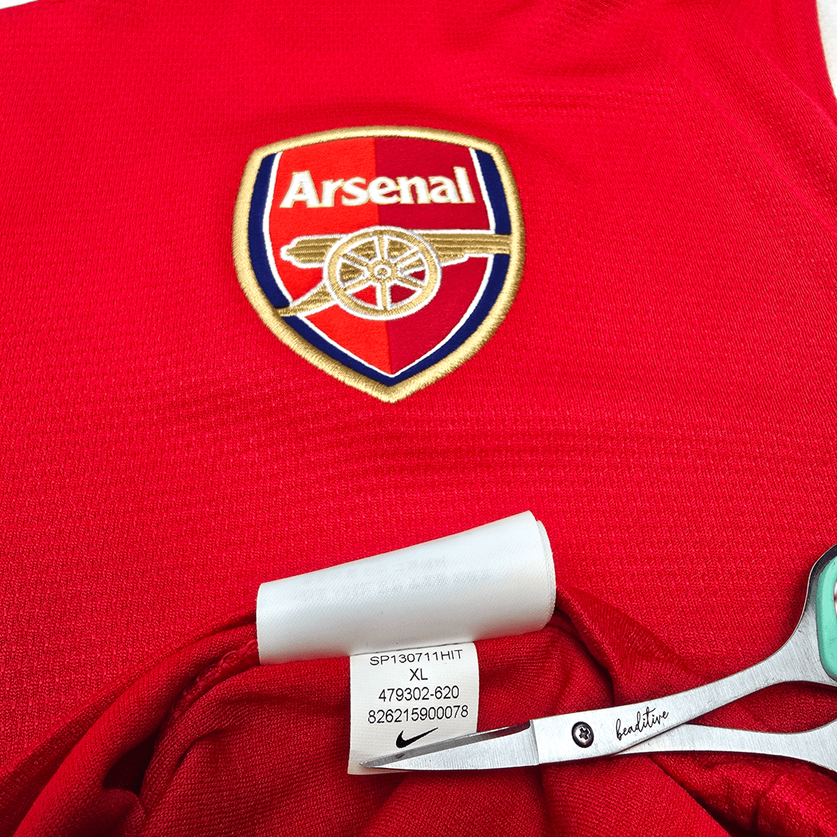2012/14 Arsenal Home Football Shirt (XL) Nike 10 Wilshere - Football Finery - FF302891