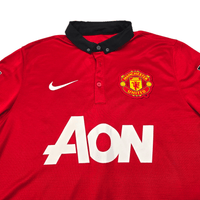 2012/14 Manchester United Away Football Shirt (M) Nike 20 v. Persie - Football Finery - FF302381