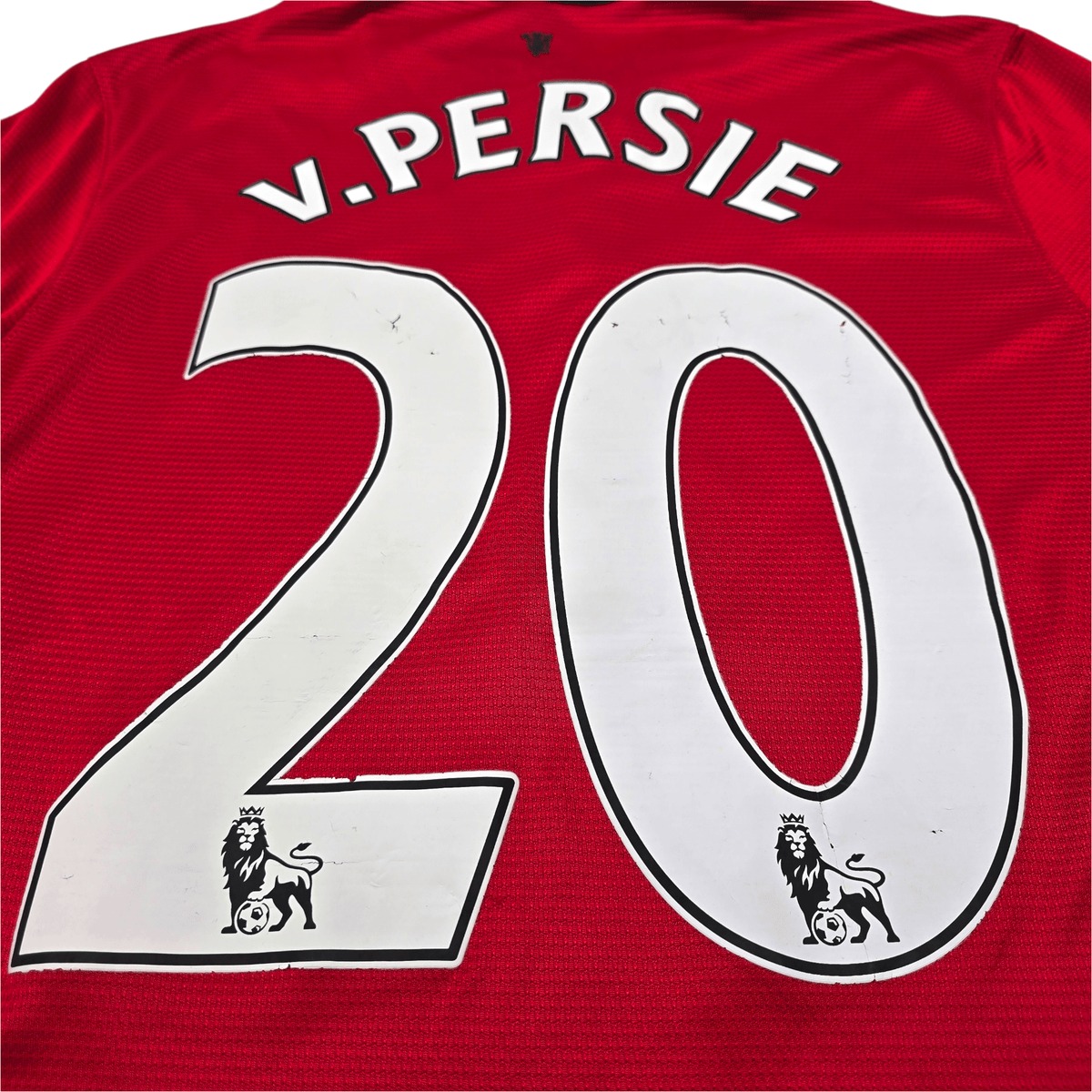 2012/14 Manchester United Away Football Shirt (M) Nike 20 v. Persie - Football Finery - FF302381