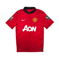 2012/14 Manchester United Away Football Shirt (M) Nike 20 v. Persie - Football Finery - FF302381
