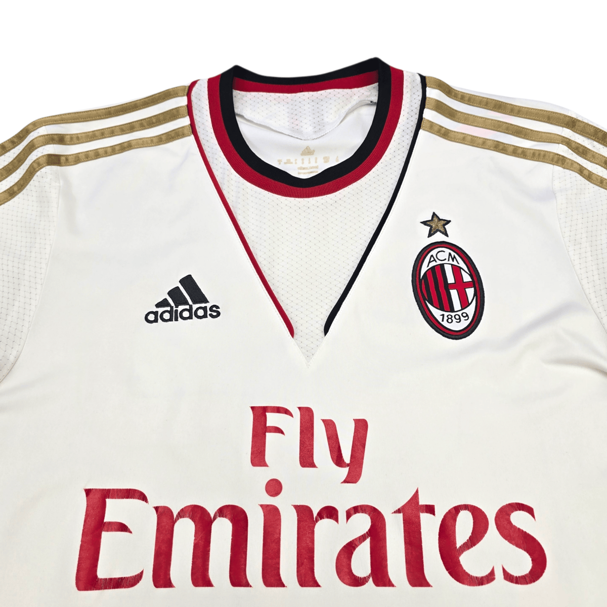 2013/14 AC Milan Away Football Shirt (S) Adidas 22 Kaka - Football Finery - FF302479