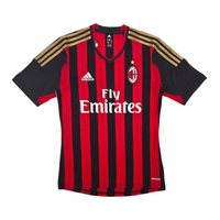 2013/14 AC Milan Home Football Shirt (S) Adidas 23 Taarabt - Football Finery - FF303313
