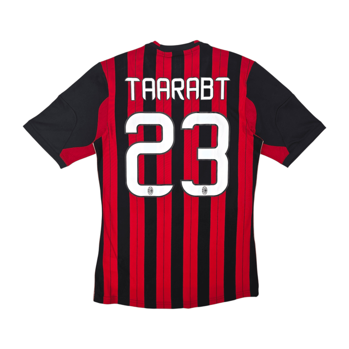 2013/14 AC Milan Home Football Shirt (S) Adidas 23 Taarabt - Football Finery - FF303313