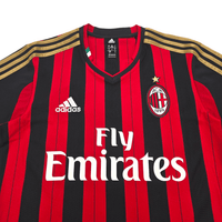2013/14 AC Milan Home Football Shirt (S) Adidas 23 Taarabt - Football Finery - FF303313