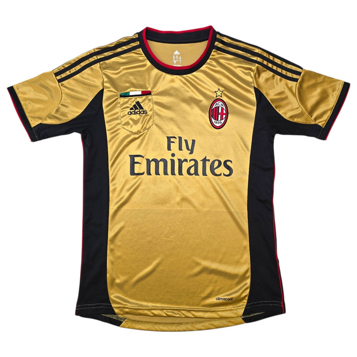 2013/14 AC Milan Third Football Shirt (S) Adidas 45 Balotelli - Football Finery - FF307259