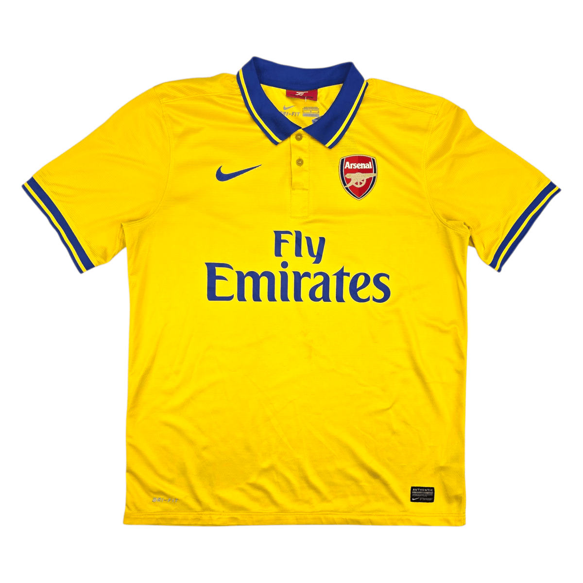 2013/14 Arsenal Away Football Shirt (L) Nike 11 Özil - Football Finery - FF302729
