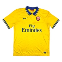 2013/14 Arsenal Away Football Shirt (L) Nike 11 Özil - Football Finery - FF302729