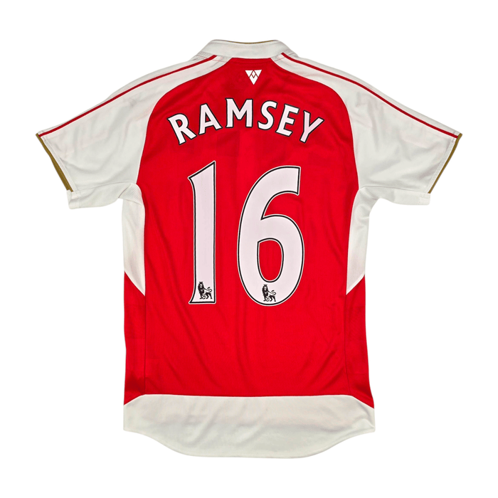 2013/14 Arsenal Home Football Shirt (S) Puma 16 Ramsey - Football Finery - FF301732