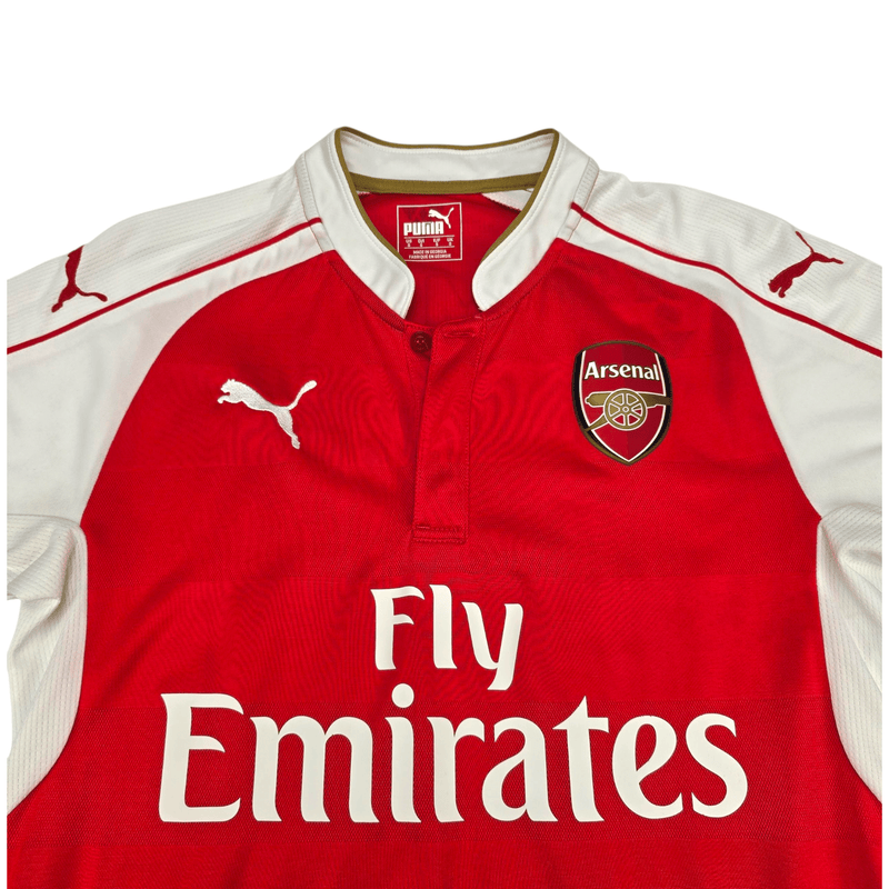 2013/14 Arsenal Home Football Shirt (S) Puma 16 Ramsey - Football Finery - FF301732