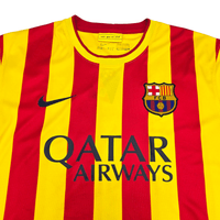 2013/14 Barcelona Away Football Shirt (L) Nike 10 Messi - Football Finery - FF302472