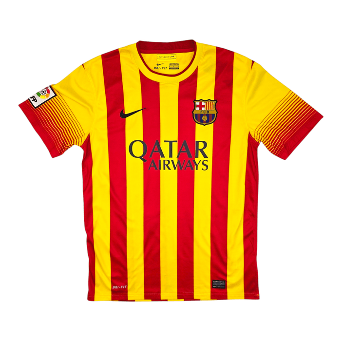2013/14 Barcelona Away Football Shirt (M) Nike #11 Neymar - Football Finery - FF204555
